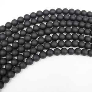 Wholesale Cheap High Quality Matte <strong>Black</strong> Onyx <strong>Beads</strong>, Matte Gemstone <strong>Beads</strong> Onyx with 4mm 6mm 8mm 10mm 12mm - Product Image 4