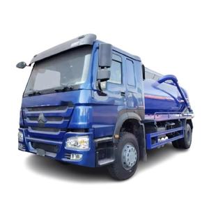 Sinotruck howo cina nuovo arrivo dongfeng 4x2 sistema di ribaltamento idraulico di aspirazione vuoto camion delle acque reflue pompa - Product Image 5