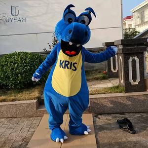 UYEAH, venta al por mayor, tigre púrpura e hipopótamo, disfraces de mascota personalizados, <span class=keywords><strong>hombre</strong></span> <span class=keywords><strong>gordo</strong></span>, traje de mascota grande para fiestas - Product Image 2