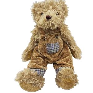 कस्टम <span class=keywords><strong>12</strong></span> इंच का सुपर सॉफ्ट प्लग ब्राउन टेडी भालू खिलौने कपड़े के साथ भरा जानवर - Product Image 1