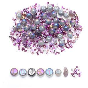 Zhubi 2-4mm şanslı safir mavi yuvarlak cam boncuk bilezikler için 2-4mm kristal tohum boncuk Mix DIY takı yapma bilezik el sanatları - Product Image 6