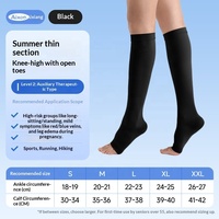 Meilleures chaussettes de compression tricotées respirantes pour la course, soulagement de la douleur, 20-30 mmHg, pour périostite tibiale, mi-mollet, pour hommes et femmes