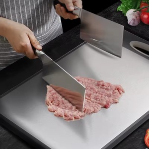 เขียงสแตนเลสสตีลฟางข้าวสาลีสำหรับ304เขียงสองด้าน - Product Image 2