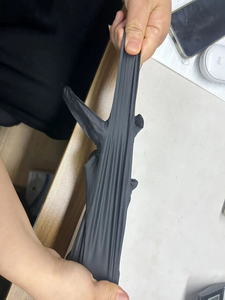 Guantes de Nitrilo de 6 mil Completamente Texturizados para Reparación, Sin Polvo, para Limpieza, Salón de Belleza, Maquillaje, Tatuajes, Guantes Gruesos de Nitrilo para Mecánico en Color Negro - Product Image 2