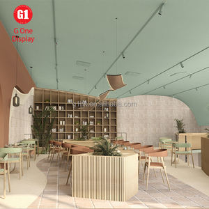 Diseño Gratuito, Muebles Modernos para Panadería, Exhibidores Acogedores para Panadería, Mostrador de Madera para Cafetería, Decoración de Muebles Personalizados - Product Image 1