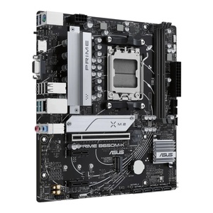 Placa Base Original <span class=keywords><strong>ASUS</strong></span> PRIME B650M-K M-ATX para PC de Escritorio, Chipset <span class=keywords><strong>B650</strong></span>, Socket AM5, CPU Doble DDR5, 128GB RAM, SATA - Product Image 1