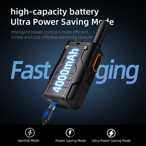 Ksun CT25 thời tiết phát sóng GPS tùy chọn không giới hạn khoảng cách Walkie Talkie đỏ-màu Xanh stroboscopic đèn báo động 4 gam PoC đài phát thanh - Product Image 4