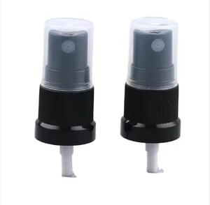 Pompe de pulvérisation en plastique 18/415 PP Pompe de pulvérisation personnalisable cosmétique Pompe de pulvérisation de brouillard noir et blanc - Product Image 1