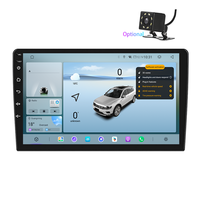 Radio KZS T9 de 9/10 Pulgadas, 2 Din, Android Auto, Pantalla Táctil, Radio Android Carplay, Reproductor de DVD para Auto