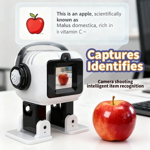 <span class=keywords><strong>Robot</strong></span> de bureau intelligent Ai adorable - Mini compagnon intelligent avec emojis dynamiques, jouet éducatif pour le bureau et la décoration de la maison - Product Image 1