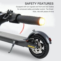 Grosir gudang UE serupa Xiomi Mi M365 Pro 2 skuter elektrik lipat e-scooter kuat dengan lampu sinyal untuk dewasa