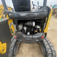 Mini-excavatrice Komatsu PC20 d'occasion, 2 tonnes, compacte, sur chenilles, hydraulique, petite excavatrice à vendre