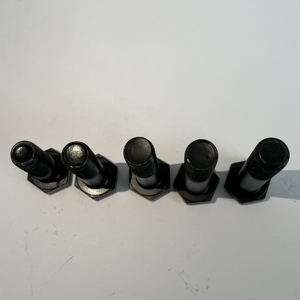 מבנה פלדה 10.9S משתמש בברגי משושה גדולים בעלי חוזק גבוה GB/T 1231, סט שלם הכולל אום אחד ושתי דיסקיות, M20 - Product Image 4