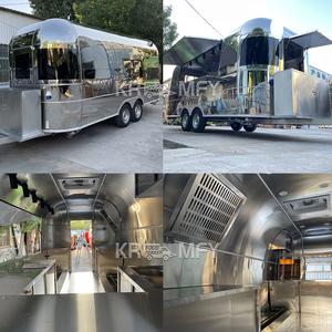 Carro de comida de China Carro de venta Remolque de comida rápida móvil al aire libre Camión de comida personalizado con cocina completa - Product Image 2