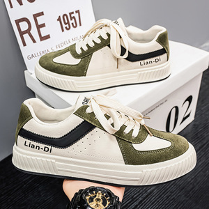 Mens Giày thể thao giải trí chiều cao tăng đáy dày mềm Dưới thích hợp ánh sáng tiên tiến cảm giác stink-proof Giày thể thao ngoài trời - Product Image 3