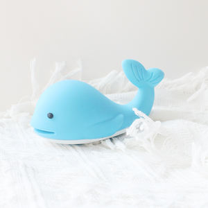 床の机で遊ぶ赤ちゃんのためのPaisen工場カスタムクジラシリコーンティーザー象フォーム幼児用おもちゃ - Product Image 3