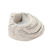 NOMOY PET haute qualité reptile nourriture eau bol plat reptile coin mangeoire bol en plastique avec base en résine NS-138