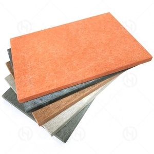 Material de construcción, sin asbesto, impermeable, ignífugo, panel de fibra de cemento, precio
