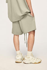 Pantalones cortos de chándal de verano personalizados, pantalones cortos de felpa francesa, ropa de calle de algodón pesado, pantalones cortos de carga holgados - Product Image 4