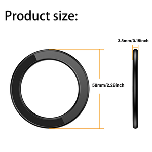 N52 imán fuerte Metal Aleación de Zinc pegatina de montaje en pared soporte de teléfono de coche Premium para iPhone 17 16 Pro <span class=keywords><strong>Max</strong></span> soporte de teléfono móvil - Product Image 2