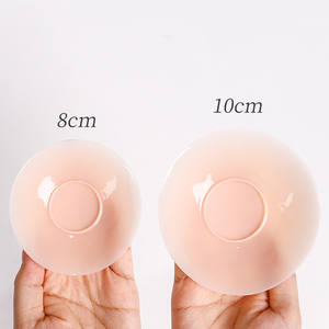 Siliconen Matte 8Cm 10Cm Huidskleur Herbruikbare Tepelvrije Cake Plakkerige Tepelhoes - Product Image 1