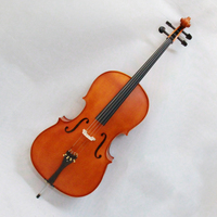 Wholesale Musical Instruments Professional Chinese Handmade Cello Instrument High Quality Natural Color Cello