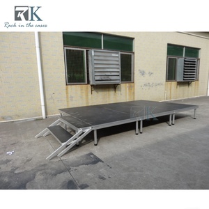 Plateforme de scène 4x4 pieds pour événements extérieurs, avec quatre pieds – Fournisseur - Product Image 4