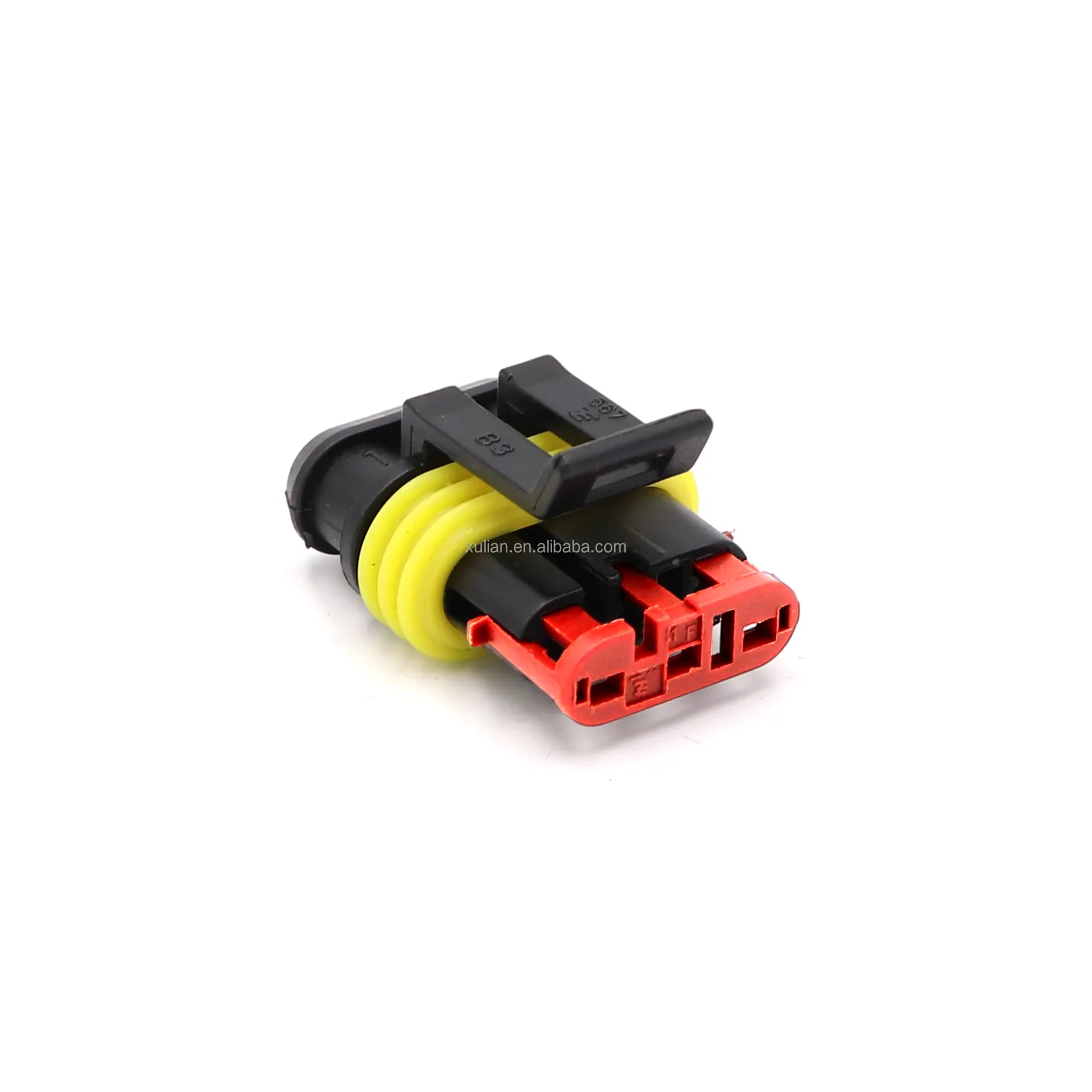3 pin 1.5mm female waterproof car connector 282087-1