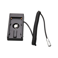 Câble d'alimentation pour caméra BMPCC 4K 6K PRO G2, plaque d'alimentation externe pour batterie NP-F970, supports de montage