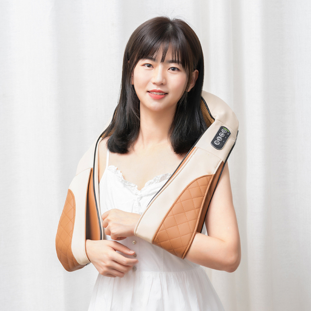 Best Seller Kneading Neck and Shoulder Relaxer Electric Shiatsu Shoulder and Neck Massager
