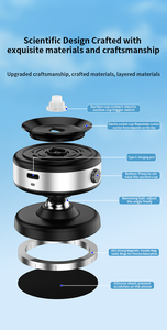 2025 New Upgrade 360 Degree Rotation Dual-Sided Strong Vacuum Universal Glass Car <b>Holder</b> Magnetic Mobile Phone <b>Holder</b> - Product Image 3