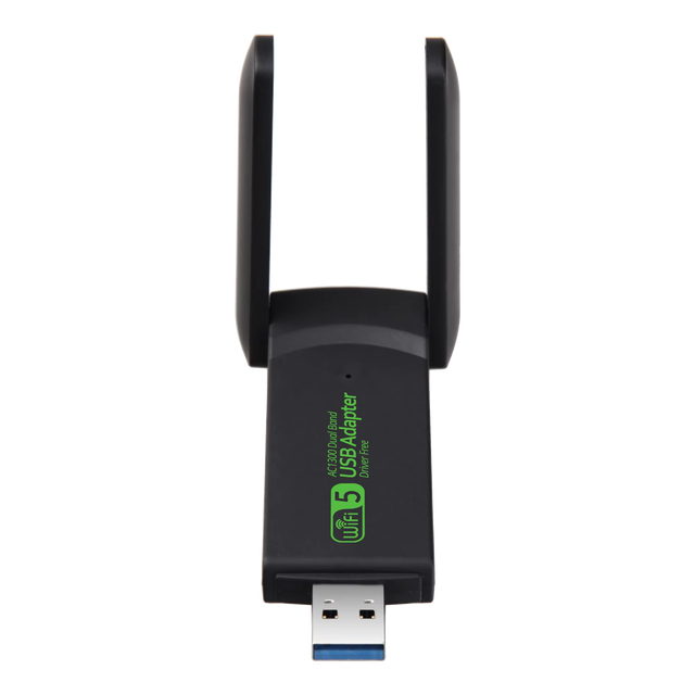 WiFi Adapter 1300Mbps USB 3.0 Wireless Adapter Dual Band 5GHz 802.11 AC WiFi Dongle for PC