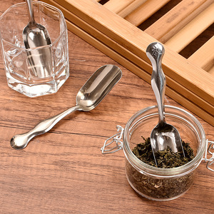 Stainless Steel Tea <b>Spoon</b> Minimalist Design Flat Shape Durable For Tea Enthusiasts Zhejiang Origin - Product Image 4