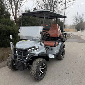4 Seater Electric Golf <strong>Cart</strong> with Front Bumper &amp; Leather Seats Utility Golf Buggy - Product Image 6