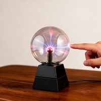 Boule de plasma tactile alimentée par USB, nouveau design 2026, populaire en provenance de Chine, pour la décoration d'Halloween et les cadeaux de fête