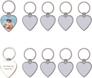 Custom Fashion Digital Photo Printing Zinc Alloy Metal Key Chains Promotion Gifts Laser Logo Sublimation <b>Blank</b> Light <b>Weight</b> - Product Image 5