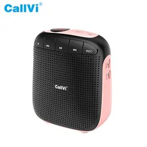 Callvi U-222 amplificador de áudio sem fio, microfone para ensino, mini amplificador de áudio, karaoke, alto-falante para pc