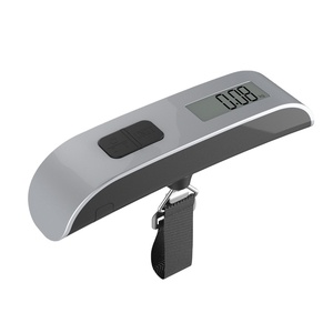 <span class=keywords><strong>50</strong></span> <span class=keywords><strong>Kg</strong></span> portátil de mano Mini pequeño viaje bolsillo electrónica pesaje eléctrico Digital colgante maleta equipaje báscula - Product Image 1