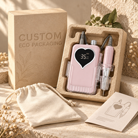 Perceuse à ongles personnalisée 35000 tr/min avec jeu de forets pour la formation en manucure