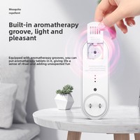 Nouvelle aromathérapie à ultrasons électrique tueur de moustiques intérieur ménage veilleuse pour l'élimination des insectes acariens répulsif à souris