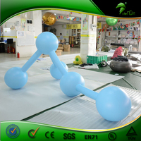 Modelo de ADN Inflable Gigante - Ayuda Didáctica de Ciencias y Globo de Estructura Molecular para Eventos Escolares y de Museos