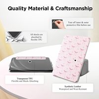 Casing Magnetik Lepas Pasang PU Khusus untuk Kindle Paperwhite 7 inci Generasi ke-12 2024, Penutup Pelindung Hibrida