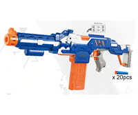 Jouets de pistolet à balles molles électriques Longxi, lance-fléchettes électriques, fusils de tir longue portée pour enfants, balles molles en EVA, tir au pistolet à air comprimé