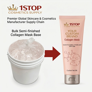 Mascarilla Facial Peel-Off de Colágeno para Noche con Brocha, Cuidado Nocturno, Bases para el Cuidado de la Piel - Product Image 1