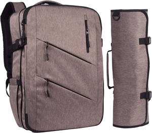 Échantillon gratuit Coutellerie Bbq écologique personnalisée Couteau de chef Sac à outils enroulable en toile cirée - Product Image 1