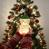 Gobelet en plastique motif ours, très vendu à l'international, avec paille, pour café, lait, thé, cola, cadeau de Noël