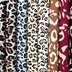 थोक क्लासिक तेंदुए ने शुद्ध कपास कपड़े गर्मियों के लिए नरम मुद्रण कपड़े के कपड़े कपड़े के कपड़े कपड़े के जूते बैग के बैग - Product Image 1