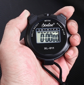 Temporizador de cronómetro electrónico Digital con pantalla LCD de una sola línea multicolor, con función de alarma de reloj de fecha semanal, 2 unidades - Product Image 2