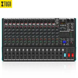 TS15 New Arrivals Sound Mixer aktualisiert 15-Kanal-Serie Bluetooth-Funktion Audio-Mixer-Konsole