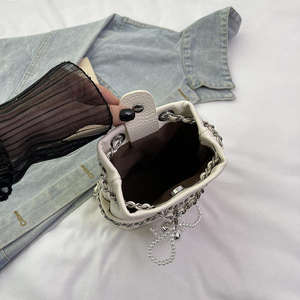 Sac à main élégant de haute qualité pour femme, sac à bandoulière pour femme, sac à chaîne, sac seau - Product Image 3